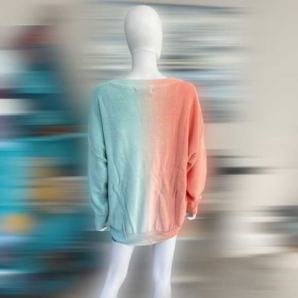 SIGNATURE 8 Beautiful oversized light knit sweater S M L - Picture 4 of 5